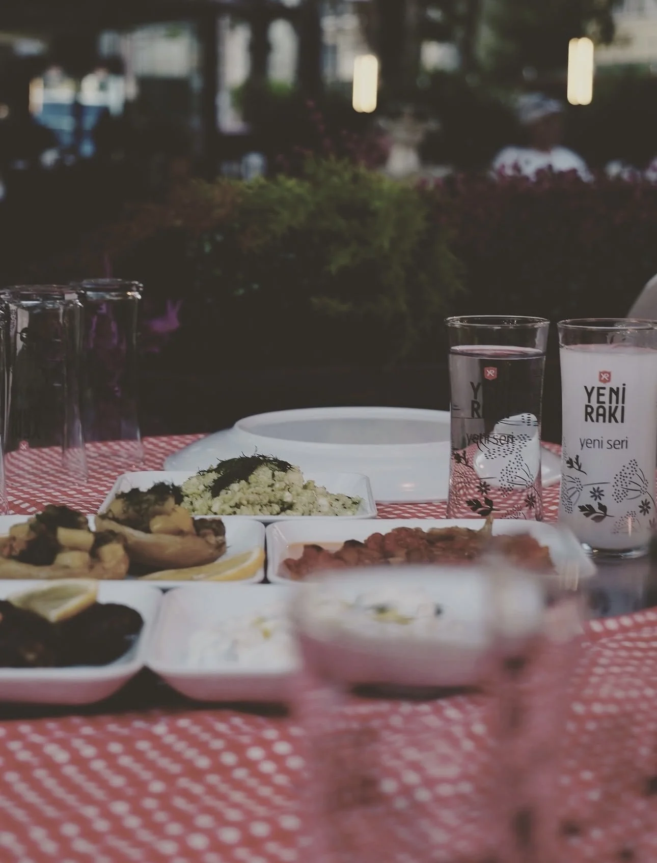 Ege Restaurant meze sofrası